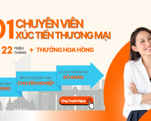 Tuyển dụng chuyên viên xúc tiến thương mại